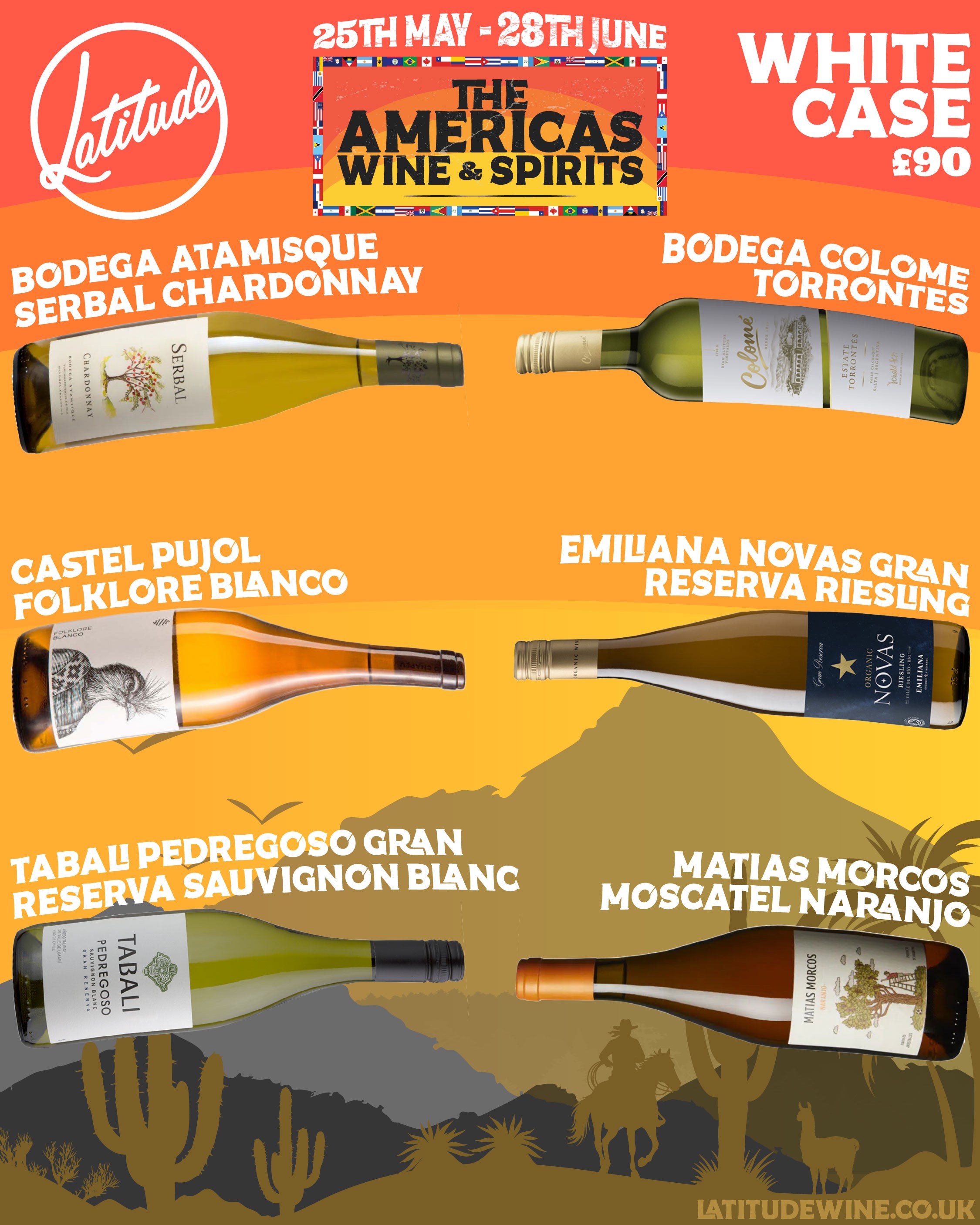 WHITE Americas Wine Case